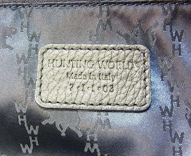 500�~�X�^�y���K�i�E���i�zHUNTING WORLD �n���e�B���O���[���h�@���m�O���� �L�����o�X�~���U�[ �g�[�g�o�b�O �� �u�����h�� 