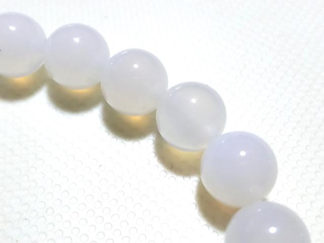 天然石★白瑪瑙 ラウンド8mm 半連 < 女性アクセサリー/時計 天然石★白瑪瑙 ラウンド8mm 半連 < 女性アクセサリー/時計の