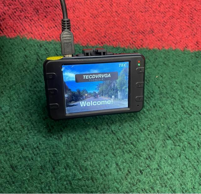 TEC Drive Recorder TECDVRVGA �h���C�u���R�[�_�[ 2.4�^�t�� �V�K�[�d���t �� ������/�o�C�N