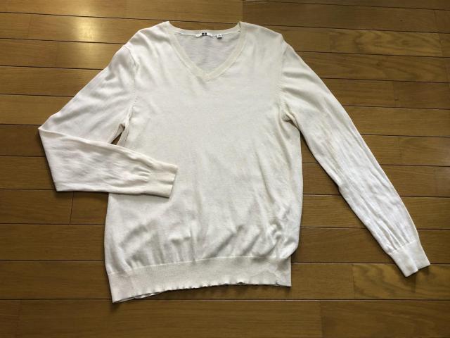 ■UNIQLO(ユニクロ)■綿・カシミア混Vネックニット♪2枚セット < ブランド ■UNIQLO(ユニクロ)■綿・カシミア混Vネックニット♪2枚セット < ブランドの