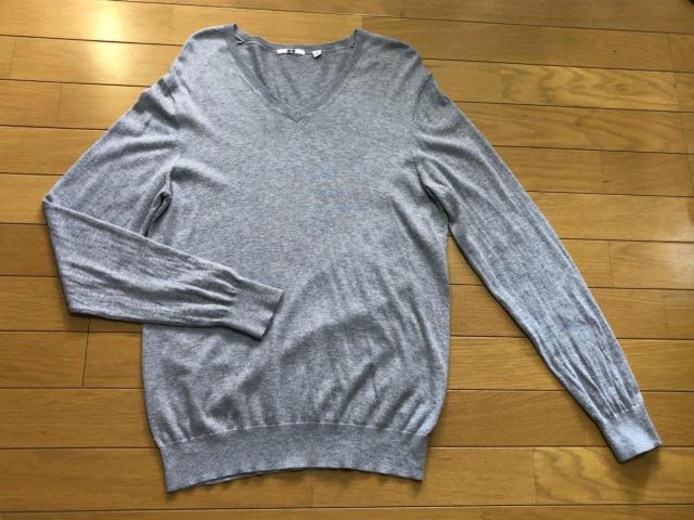 ■UNIQLO(ユニクロ)■綿・カシミア混Vネックニット♪2枚セット < ブランド ■UNIQLO(ユニクロ)■綿・カシミア混Vネックニット♪2枚セット < ブランドの