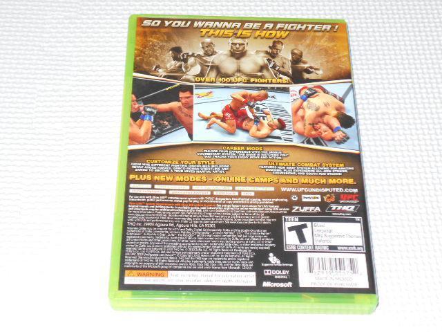 xbox360★UFC UNDISPUTED 2010 海外版 < ゲーム本体/ソフト  xbox360★UFC UNDISPUTED 2010 海外版 < ゲーム本体/ソフトの