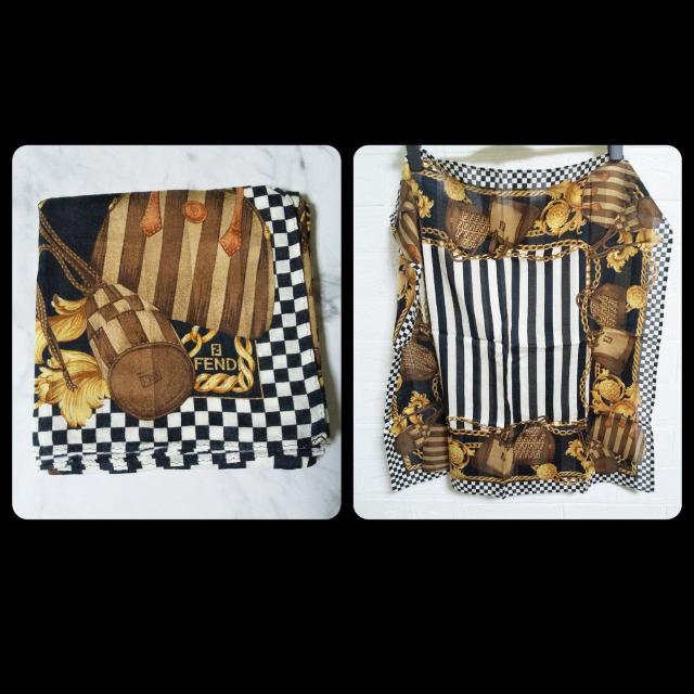 FENDI/フェンディ★大判バンダナハンカチ★中古品 < ブランド  FENDI/フェンディ★大判バンダナハンカチ★中古品 < ブランドの