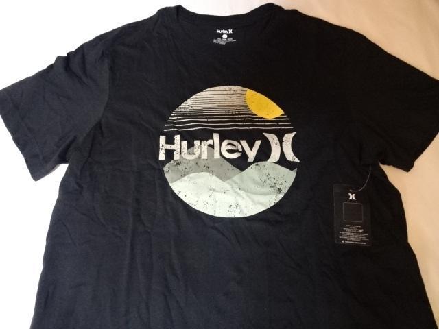 【Hurley】 ハーレー 【MOON MOUNTAIN】 丸ロゴプリントTシャツUS L < ブランド  【Hurley】 ハーレー 【MOON MOUNTAIN】 丸ロゴプリントTシャツUS L < ブランドの
