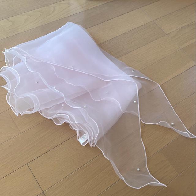 ピンクシースルーストール/冠婚葬祭.結婚式.パーティー < 女性ファッション  ピンクシースルーストール/冠婚葬祭.結婚式.パーティー < 女性ファッションの