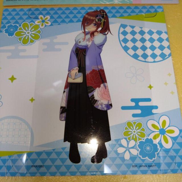 お正月 中野三玖 アートレイヤー 五等分の花嫁 一番くじ ぬくもりを分かち合って < アニメ/コミック/キャラクター  お正月 中野三玖 アートレイヤー 五等分の花嫁 一番くじ ぬくもりを分かち合って  < アニメ/コミック/キャラクターの