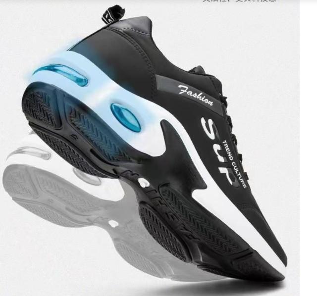 メンズ スニーカー スポーツシューズ カジュアルシューズ 運動靴 ホワイト ブラック 26.5cm < 男性ファッション メンズ スニーカー スポーツシューズ カジュアルシューズ 運動靴 ホワイト ブラック 26.5cm < 男性ファッションの