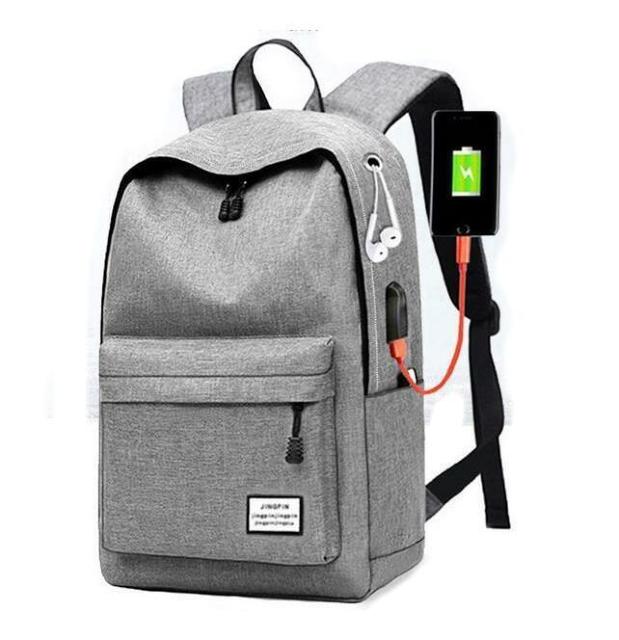 ボディバック リュックサック バックパック USB充電 男女兼用 グレー < 男性ファッション ボディバック リュックサック バックパック USB充電 男女兼用 グレー < 男性ファッションの