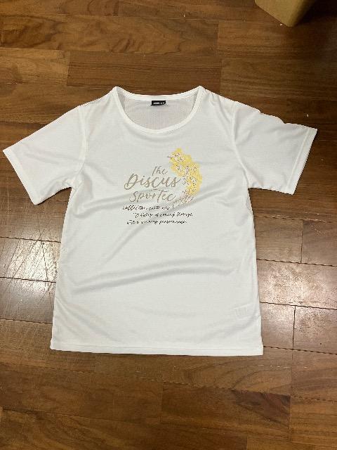 試着のみ タグ無し美品 DISCUS SPORTEC Tシャツ < 女性ファッション  試着のみ タグ無し美品 DISCUS SPORTEC Tシャツ  < 女性ファッションの