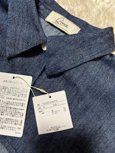 新品タグ付きGALLARDA GALLANTE★ショート丈デニムブラウス < 女性ファッション  新品タグ付きGALLARDA GALLANTE★ショート丈デニムブラウス < 女性ファッションの