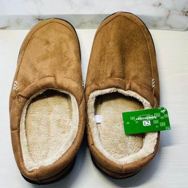 スリッパ ルームシューズ メンズ 防寒サンダル ボア付き 室内履き 洗える < インテリア/ライフ  スリッパ ルームシューズ メンズ 防寒サンダル ボア付き 室内履き 洗える < インテリア/ライフの