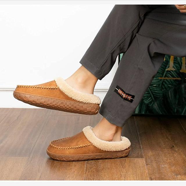 スリッパ ルームシューズ メンズ 防寒サンダル ボア付き 室内履き 洗える < インテリア/ライフ  スリッパ ルームシューズ メンズ 防寒サンダル ボア付き 室内履き 洗える < インテリア/ライフの