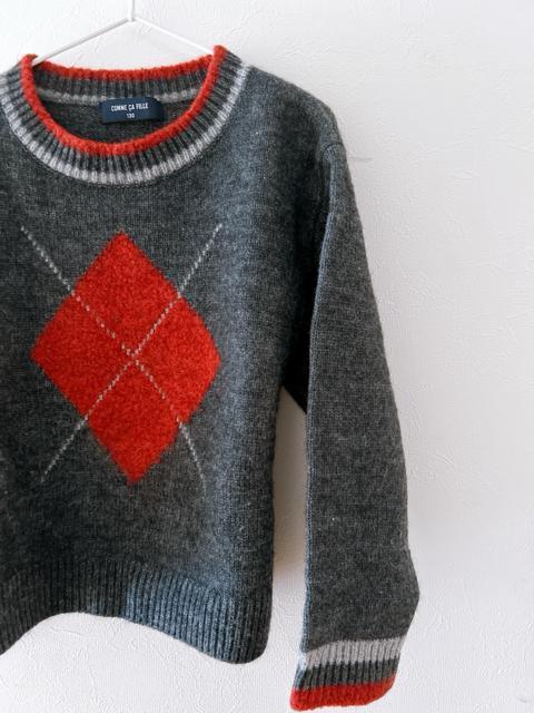 yCOMME CA FILLE zA[KCjbg 130cm O[  LbY/xr[ 