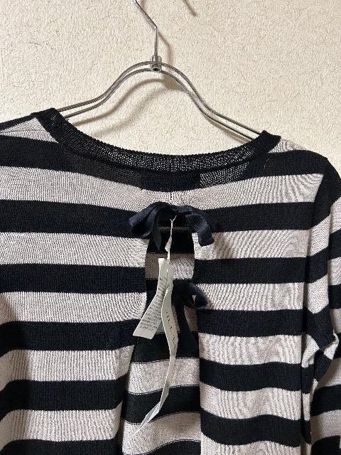 1.2万新品タグ付きJILL STUART★コットン・アルパカバックリボン付き開きニット < ブランド 1.2万新品タグ付きJILL STUART★コットン・アルパカバックリボン付き開きニット < ブランドの