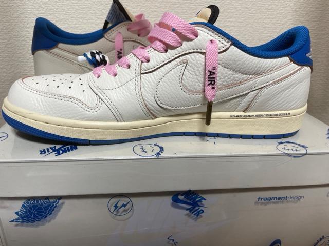 Travis Scott �~ fragment design �~ Nike Air Jordan 1 Low OG �� �j���t�@�b�V������ 