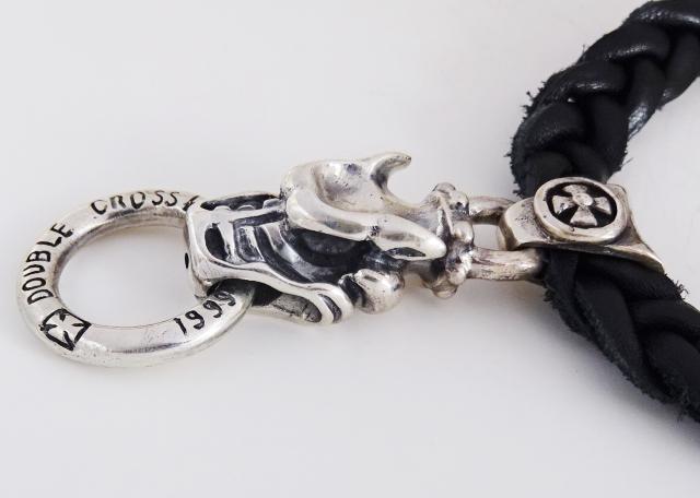 シルバー925 ガーゴイルドラゴンリングレザーチョーカー < 男性アクセサリー/時計 シルバー925 ガーゴイルドラゴンリングレザーチョーカー < 男性アクセサリー/時計の