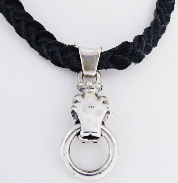 シルバー925 ガーゴイルドラゴンリングレザーチョーカー < 男性アクセサリー/時計 シルバー925 ガーゴイルドラゴンリングレザーチョーカー < 男性アクセサリー/時計の