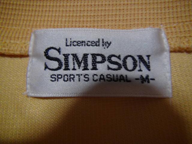 シンプソンのTシャツ(M) イエロー! 。 < 男性ファッション シンプソンのTシャツ(M) イエロー! 。 < 男性ファッションの