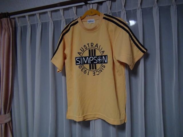 シンプソンのTシャツ(M) イエロー! 。 < 男性ファッション シンプソンのTシャツ(M) イエロー! 。 < 男性ファッションの