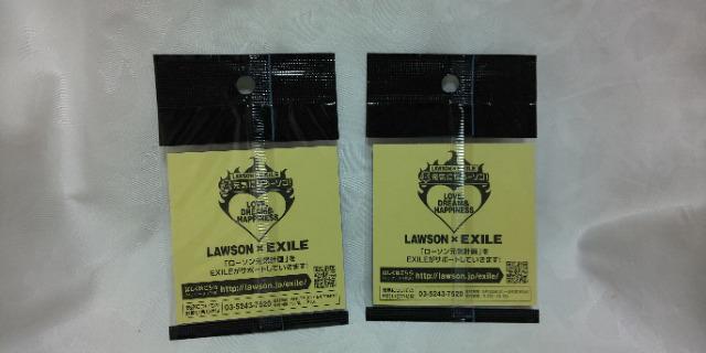 �yEXILE�z���A���o���W���P�b�g�X�e�b�J�[��LAWSON���聙����2���Z�b�g�� �� �^�����g�O�b�Y�� 