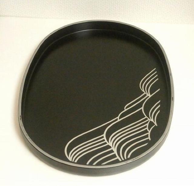 ★お盆 プラスチック 中古品 ブラック < インテリア/ライフ  ★お盆 プラスチック 中古品 ブラック < インテリア/ライフの