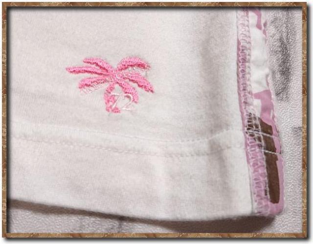 グリーンクラブ 刺繍入りカットポロシャツ 白 < 女性ファッション  グリーンクラブ 刺繍入りカットポロシャツ 白 < 女性ファッションの