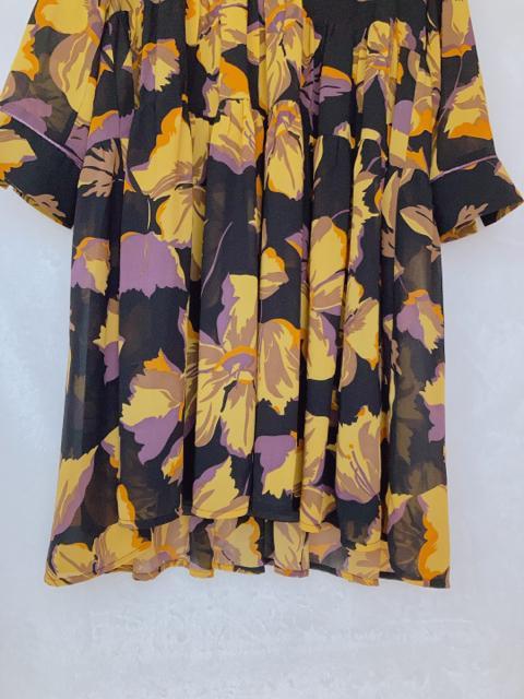 Grace&Mila Vネック ビックフラワー チュニック 花柄 ワンピース M N2m < 女性ファッション  Grace&Mila Vネック ビックフラワー チュニック 花柄 ワンピース M N2m < 女性ファッションの