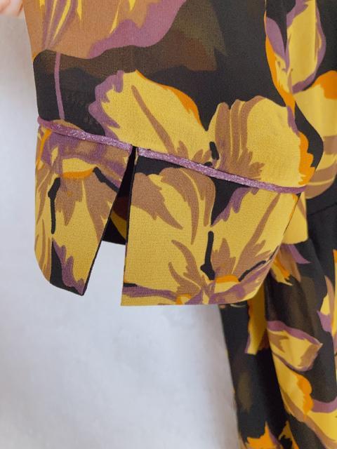 Grace&Mila Vネック ビックフラワー チュニック 花柄 ワンピース M N2m < 女性ファッション  Grace&Mila Vネック ビックフラワー チュニック 花柄 ワンピース M N2m < 女性ファッションの