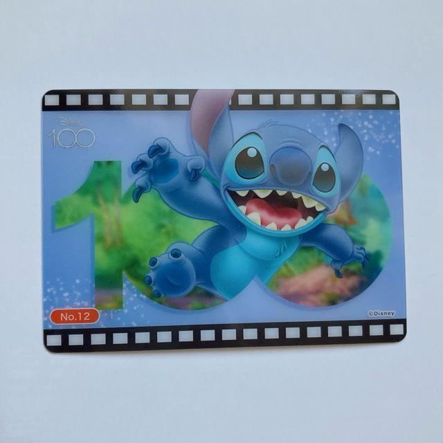 ディズニー100 トレーディングカード コレクションクリア スティッチ No.12 < アニメ/コミック/キャラクター  ディズニー100 トレーディングカード コレクションクリア スティッチ No.12  < アニメ/コミック/キャラクターの