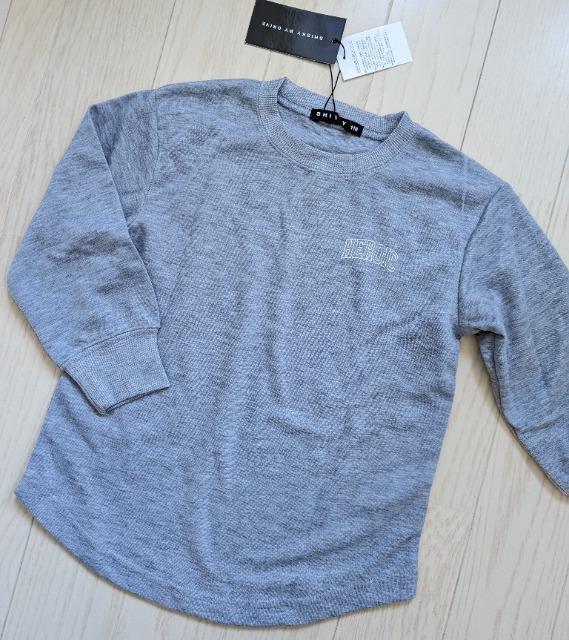 110★SHISKY BY DRIVE★バックプリントトレーナー★新品★送料無料 < キッズ/ベビー  110★SHISKY BY DRIVE★バックプリントトレーナー★新品★送料無料 < キッズ/ベビーの