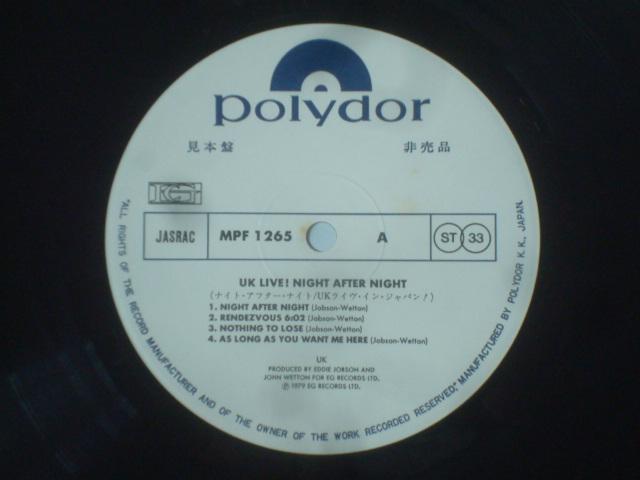 y/|X^[tx{LPziCgEAt^[EiCgiNIGHT AFTER NIGHTj / U.K.  CD/DVD/rfI 