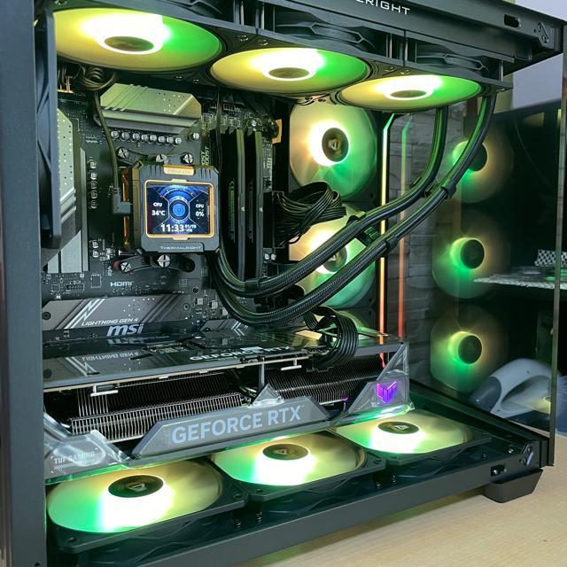 yCPUȊOVizQ[~OPC Ryzen7 7800X3D RTX4070Ti SUPER SSD2TB 32GB
