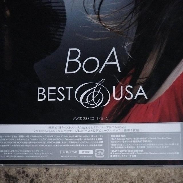 BoA 4枚組 BEST&USA 新品未開封 < CD/DVD/ビデオ BoA 4枚組 BEST&USA 新品未開封 < CD/DVD/ビデオの