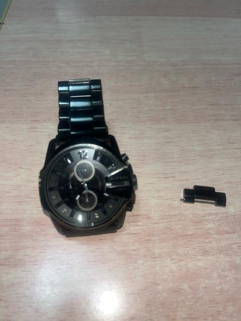 DIESEL ディーゼル DZ-4180 ブラック ラウンド   黒文字盤 3針 デイト クロノグラフ メンズ クォーツ  腕時計 < ブランド  DIESEL ディーゼル DZ-4180 ブラック ラウンド   黒文字盤 3針 デイト クロノグラフ メンズ クォーツ  腕時計 < ブランドの