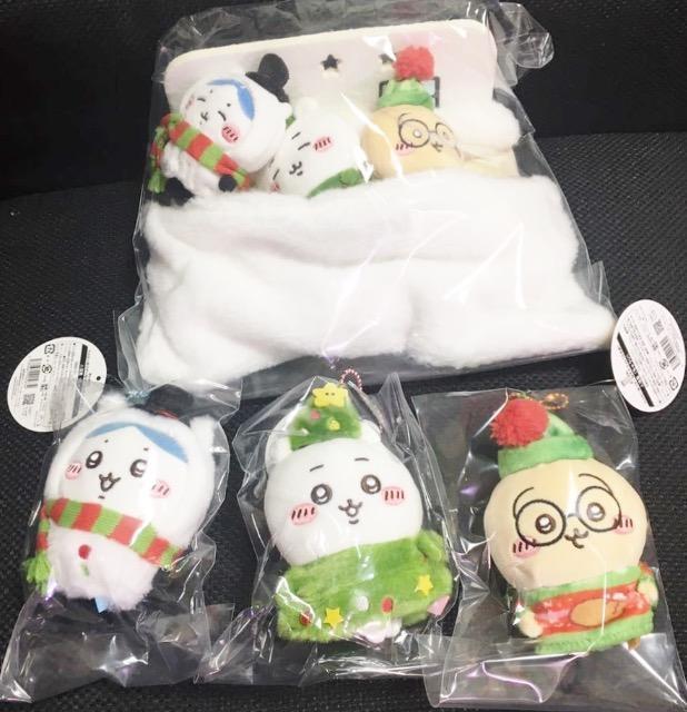 ちいかわ ハッピーホリデーなおやすみベッドと繋がるマスコットセット他 < アニメ/コミック/キャラクター ちいかわ ハッピーホリデーなおやすみベッドと繋がるマスコットセット他 < アニメ/コミック/キャラクターの