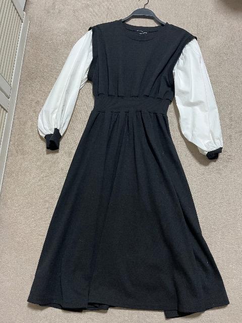 バイカラーワンピース < 女性ファッション バイカラーワンピース < 女性ファッションの