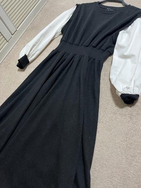 バイカラーワンピース < 女性ファッション バイカラーワンピース < 女性ファッションの