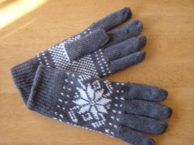 お買い得★メンズノルディック柄ニット★あったか5本指グレー < 男性ファッション  お買い得★メンズノルディック柄ニット★あったか5本指グレー  < 男性ファッションの