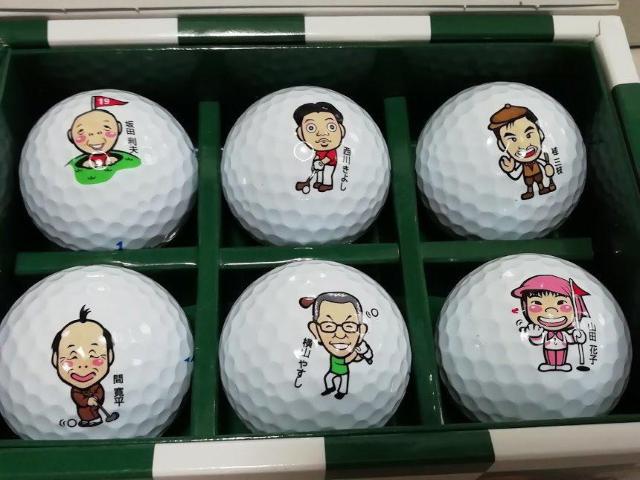 ☆よしもとゴルフ倶楽部☆ゴルフボール ☆6個セット 新品 < レジャー/スポーツ  ☆よしもとゴルフ倶楽部☆ゴルフボール ☆6個セット 新品 < レジャー/スポーツの