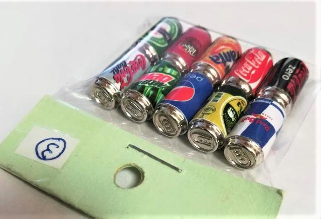 ミニチュア★缶10本セットA★アサヒビール★ペプシ他8本★ < おもちゃ  ミニチュア★缶10本セットA★アサヒビール★ペプシ他8本★ < おもちゃの