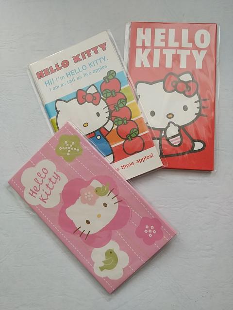 HELLO KITTY お年玉袋 3種類 ポチ袋 < おもちゃ  HELLO KITTY お年玉袋 3種類 ポチ袋  < おもちゃの