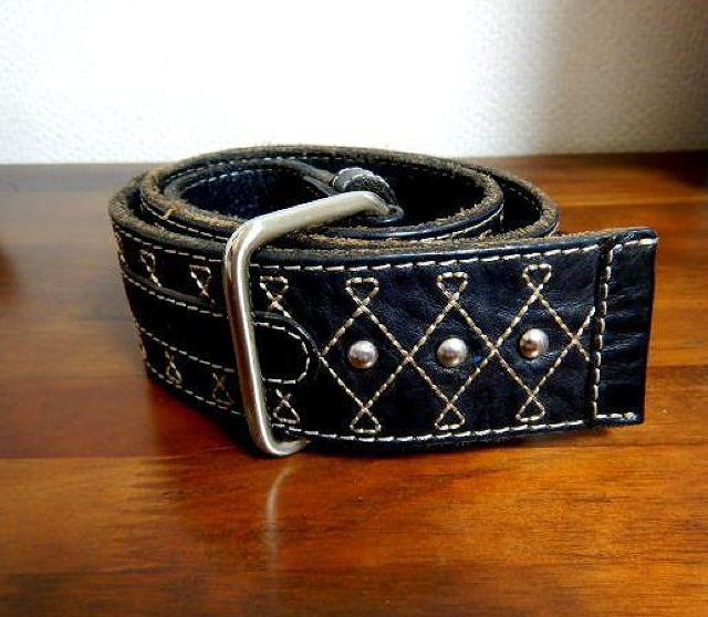 ◆レザー ベルト スタッズ 未使用品 < 男性ファッション  ◆レザー ベルト スタッズ 未使用品  < 男性ファッションの