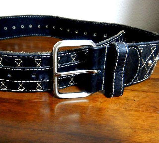 ◆レザー ベルト スタッズ 未使用品 < 男性ファッション  ◆レザー ベルト スタッズ 未使用品 < 男性ファッションの