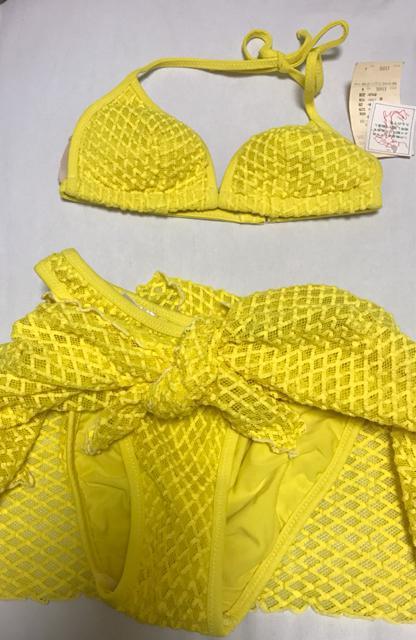 新品タグ付き 日本製 水着 3点セット 9M < 女性ファッション  新品タグ付き 日本製 水着 3点セット 9M < 女性ファッションの