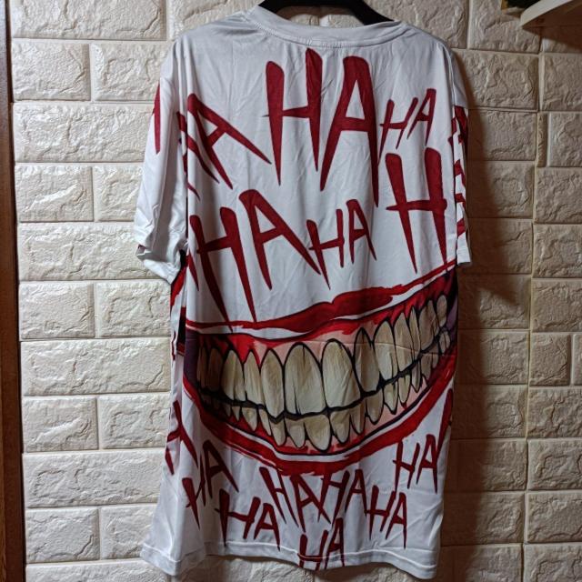 新品★メンズ★大きな口のプリント総柄半袖Tシャツ/M < 男性ファッション  新品★メンズ★大きな口のプリント総柄半袖Tシャツ/M < 男性ファッションの