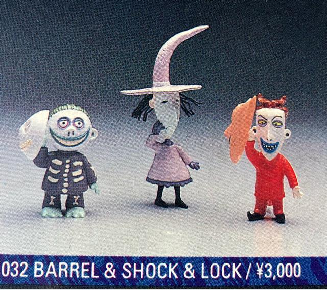 ティムバートン ナイトメアー ビフォア クリスマス PVC フィギュア 悪ガキ3人 セット LOCK SHOCK BARREL < おもちゃ ティムバートン ナイトメアー ビフォア クリスマス PVC フィギュア 悪ガキ3人 セット LOCK SHOCK BARREL < おもちゃの