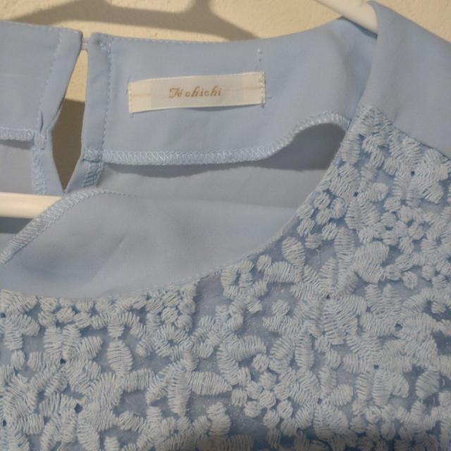 テチチ 水色長袖カットソー < 女性ファッション テチチ 水色長袖カットソー < 女性ファッションの