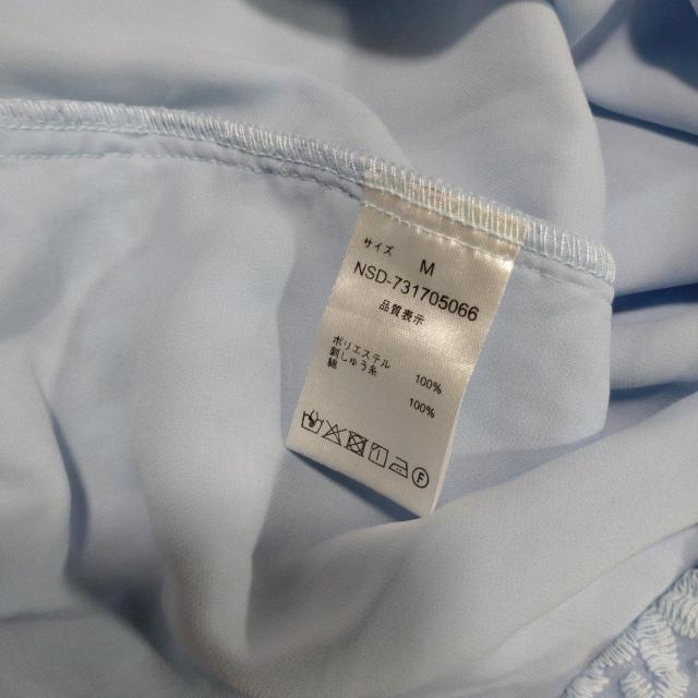 テチチ 水色長袖カットソー < 女性ファッション テチチ 水色長袖カットソー < 女性ファッションの