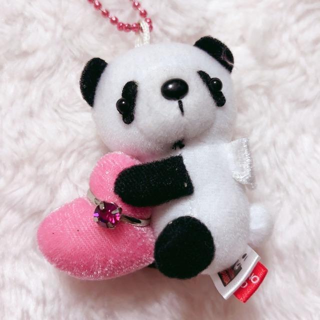 パンダ キーホルダー 2個セット < 女性ファッション  パンダ キーホルダー 2個セット < 女性ファッションの