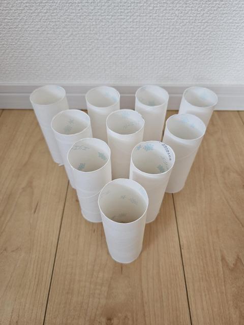 トイレットペーパーの芯(白×10本) < インテリア/ライフ トイレットペーパーの芯(白×10本) < インテリア/ライフの